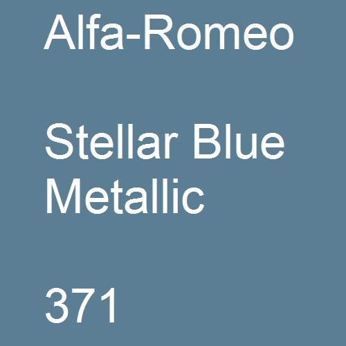 Alfa-Romeo, Stellar Blue Metallic, 371.